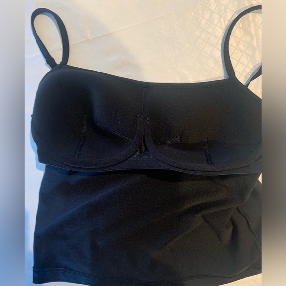 Athleta Built in Bra Tank Top Bra Size 34D - Picture 4 of 8